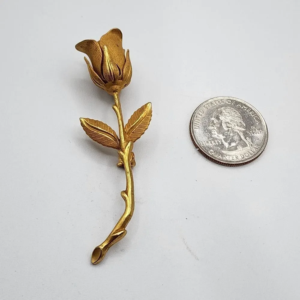 Vintage Rose brooch